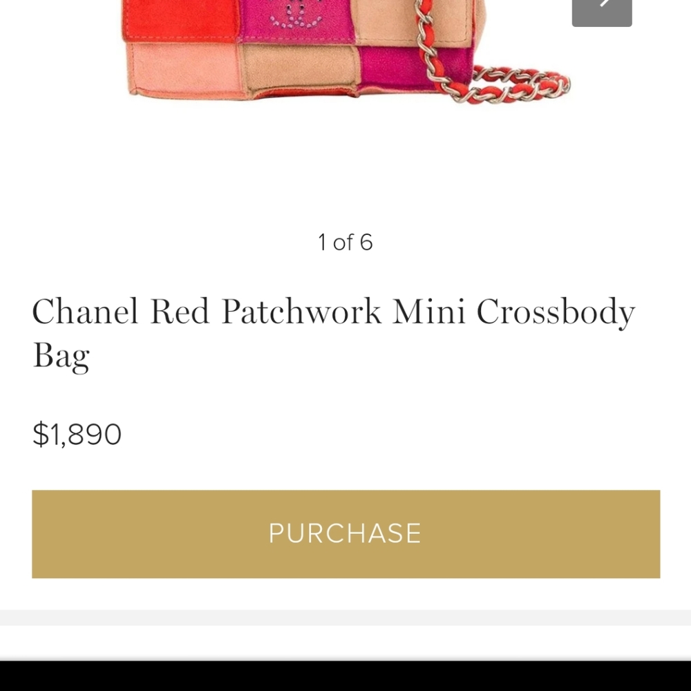 Chanel Mini patchwork shoulder bag - Picture 5 of 5